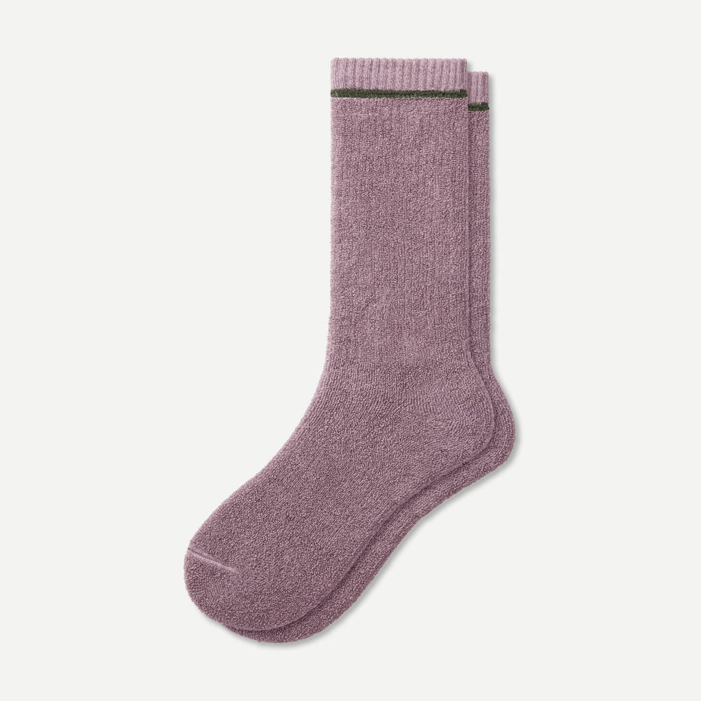 Women's Plush Terry Calf Socks