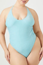 Plus Size Seamless One-Piece Swimsuit
