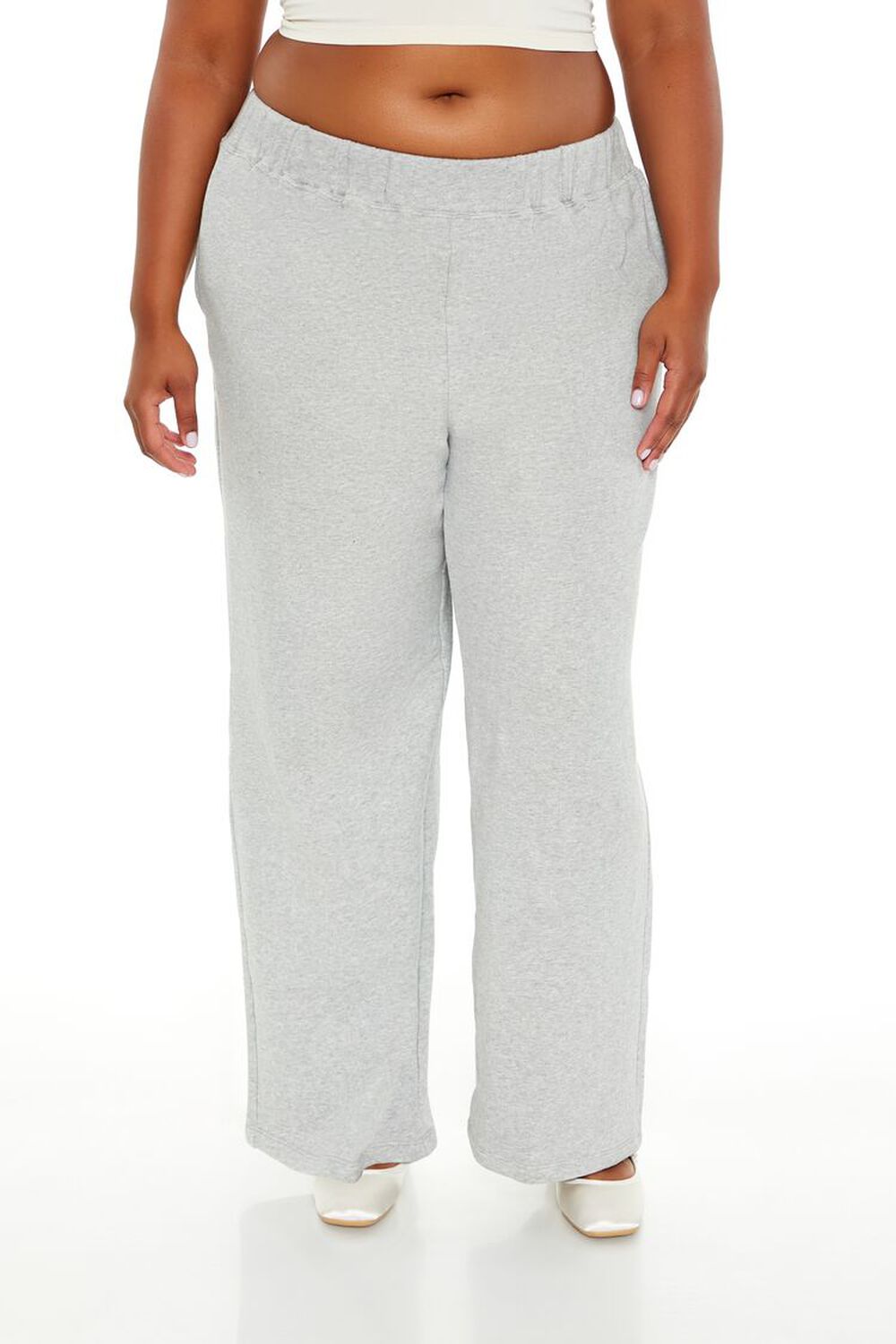 Plus Size French Terry Pants