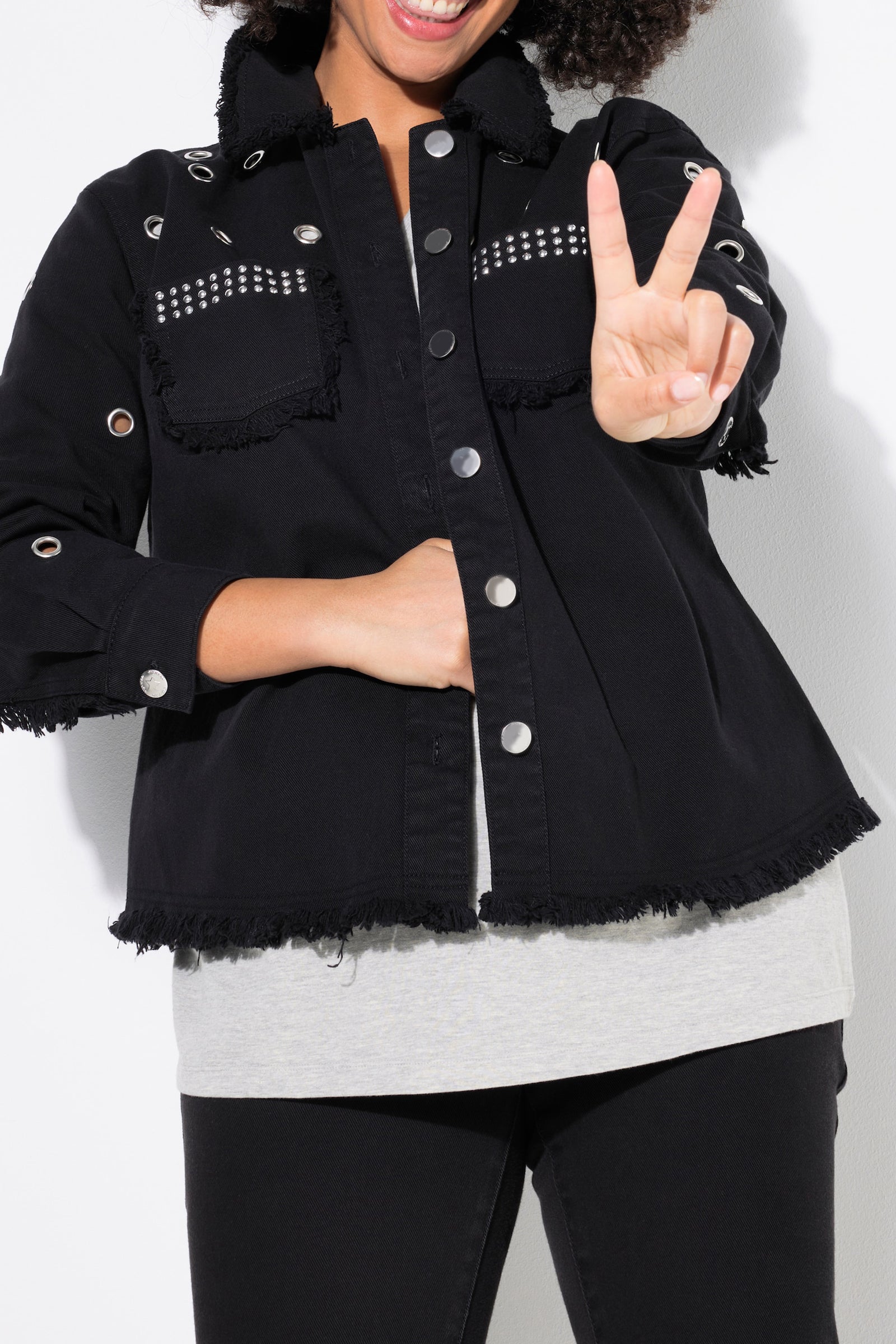 Shirt Collar Denim Jacket