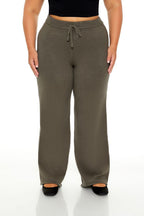 Plus Size Sweater-Knit Pants