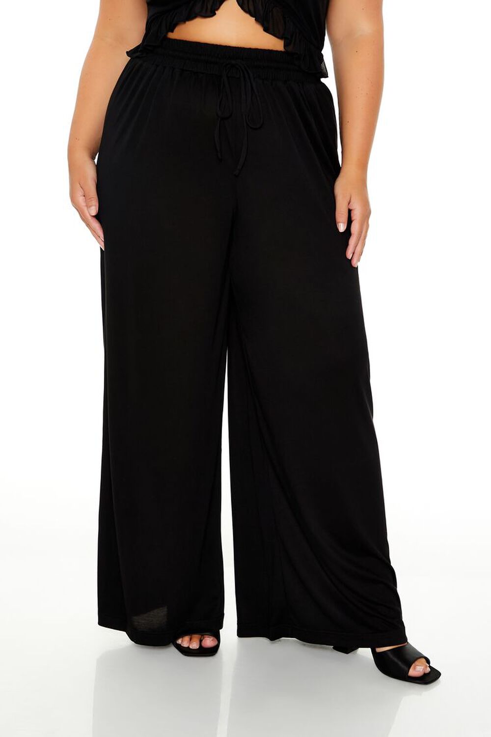 Plus Size High-Rise Pants