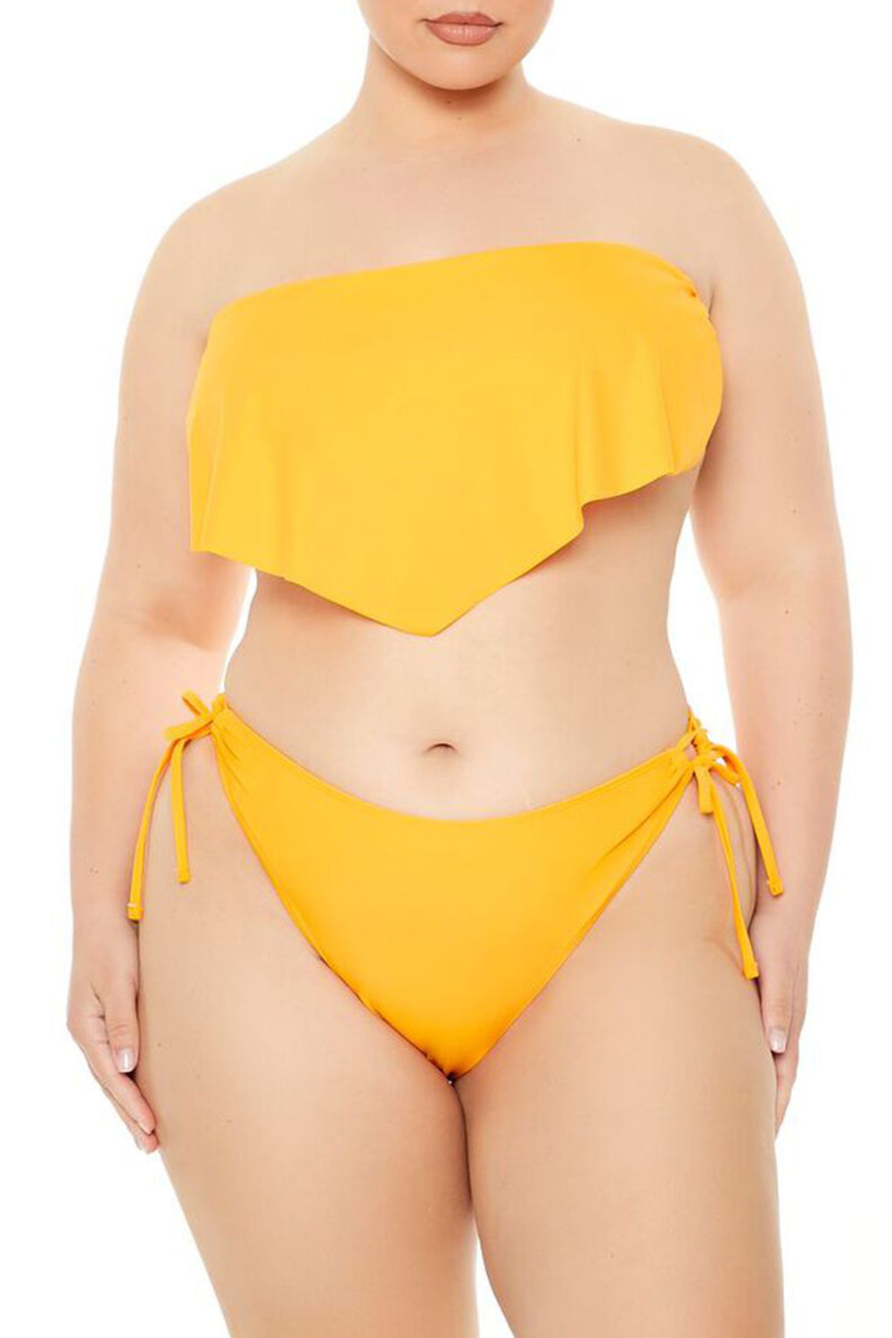 Quần bikini buộc dây bên hông cỡ lớn 