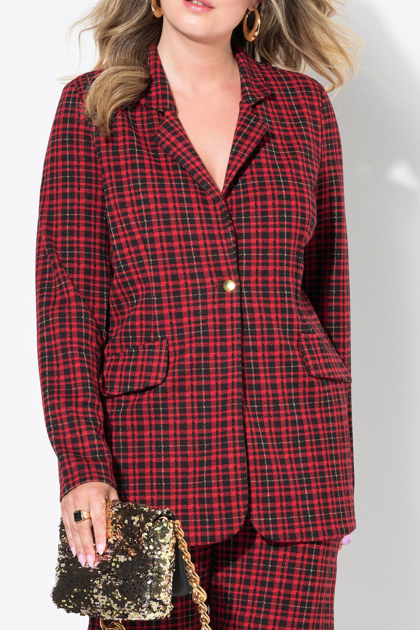 Ladies' Checkered Jacket