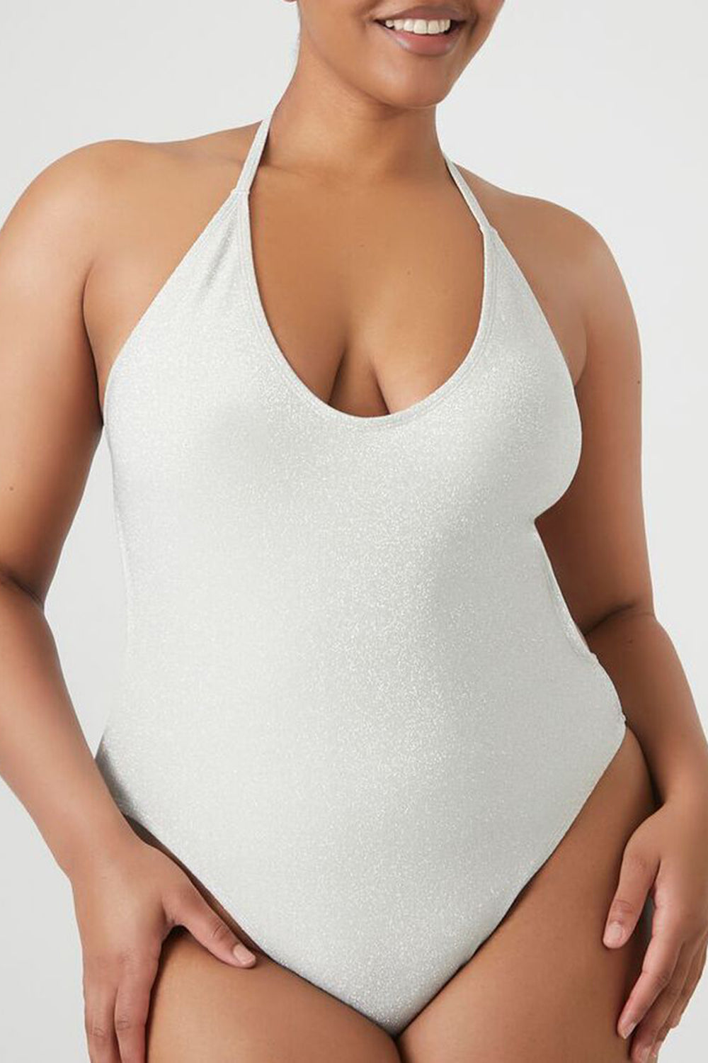 Plus Size Seamless One-Piece Swimsuit
