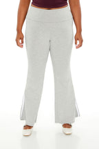 Quần legging ống loe hai tông màu cỡ lớn 