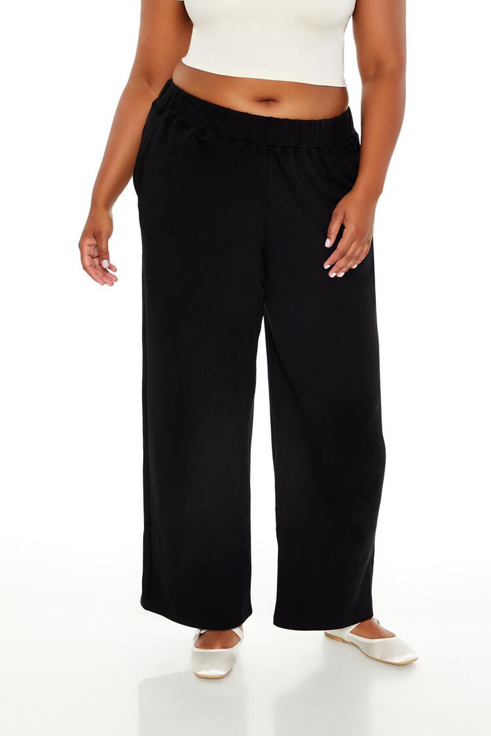 Plus Size French Terry Pants